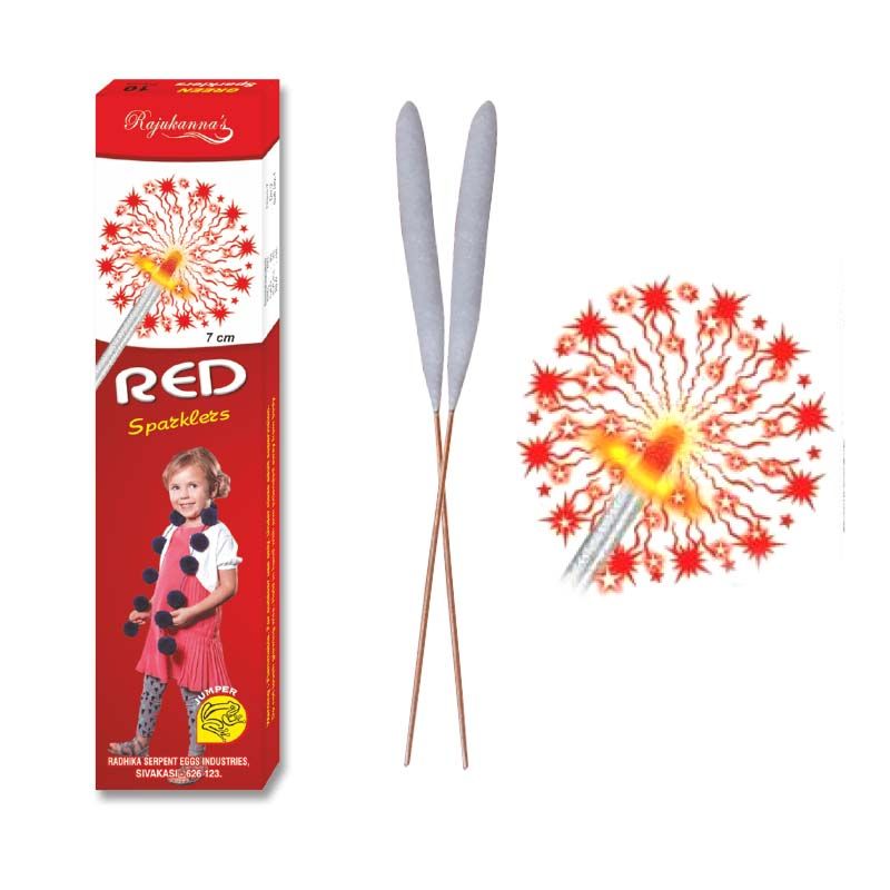 15 cm Red sparklers (1 BOX)