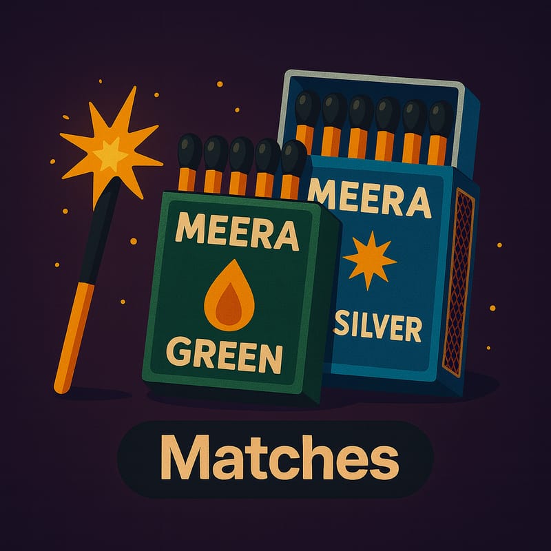 Matches and Cartoon