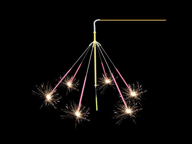 Spinning Sparklers (1 BOX)